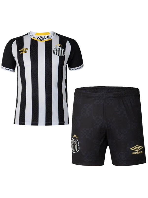 Santos away kids kit childrens jersey 2025-2026