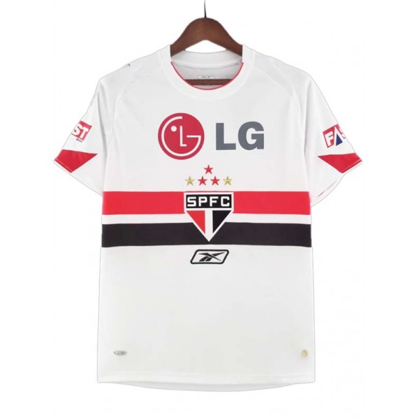 Sao paulo home jersey mens retro shirt 2007-2008