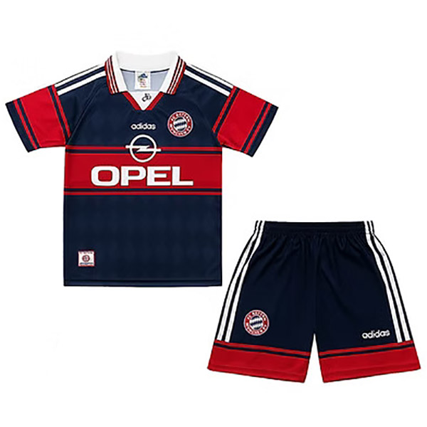Bayern munich away kids kit children retro jersey 1997-1999