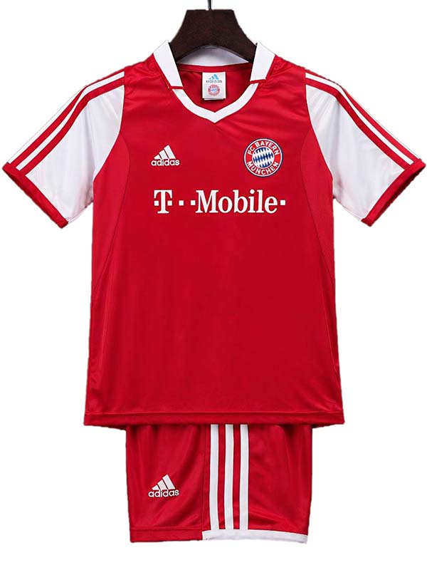 Bayern munich home kids kit children retro jersey 2003-2004