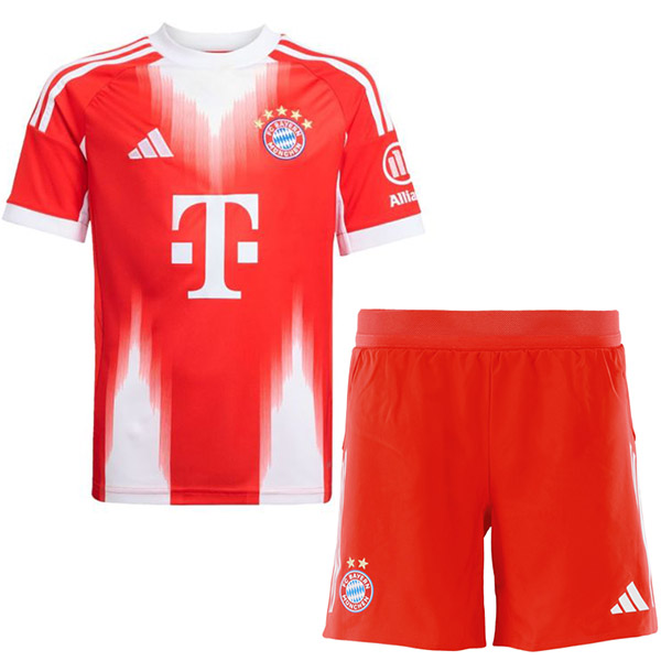 Bayern munich home kids kit childrens jersey 2025-2026