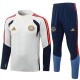 Bayern munich tracksuit mens white navy training kit 2026-2027