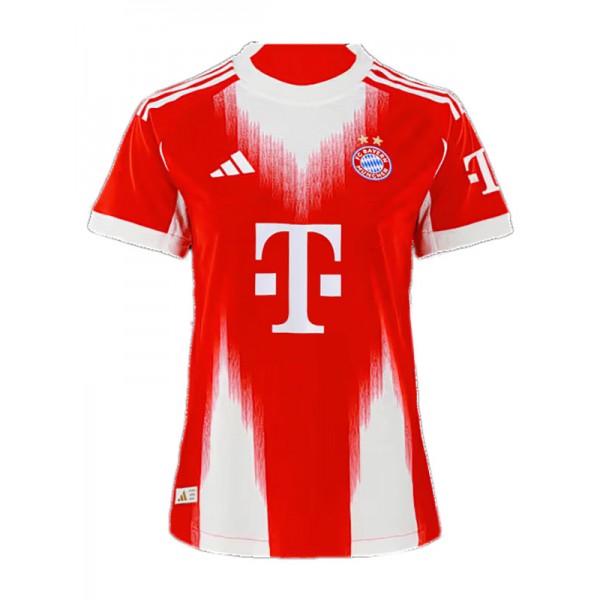 Bayern munich maillot domicile féminin premier uniforme de football féminin vêtements de sport pour dames hauts de football chemise de sport 2025-2026