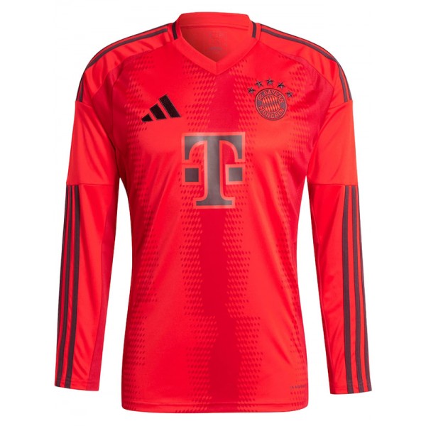 Bayern munich maillot de football à manches longues pour hommes uniforme de football premier maillot de sport 2024-2025