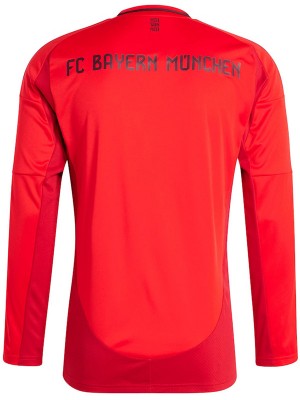 Bayern munich maillot de football à manches longues pour hommes uniforme de football premier maillot de sport 2024-2025