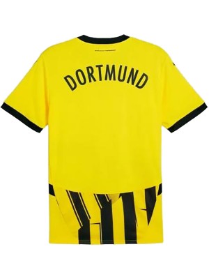 Borussia Dortmund maillot de football à domicile pour adulte uniforme de football pour hommes premier kit de sport haut chemise 2024-2025