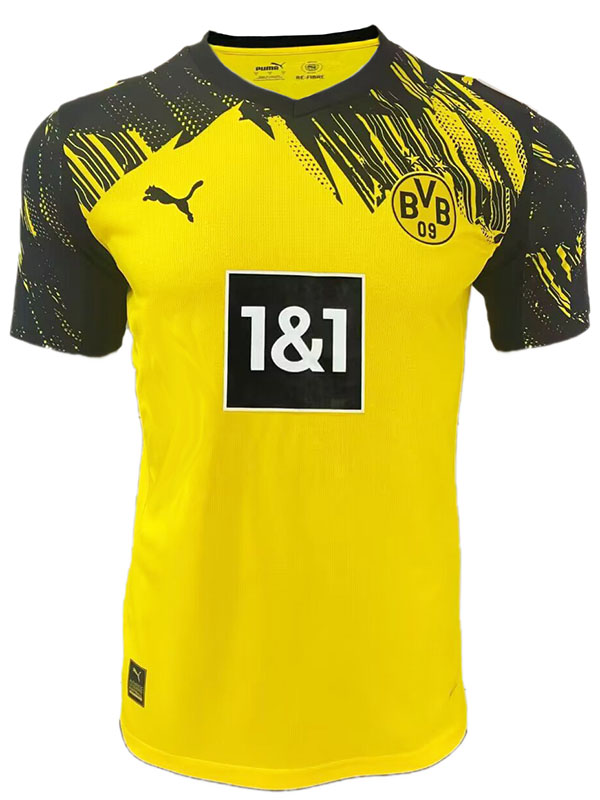 Borussia Dortmund maillot domicile adulte premier uniforme hommes football vêtements de sport hauts de football chemise de sport 2025-2026