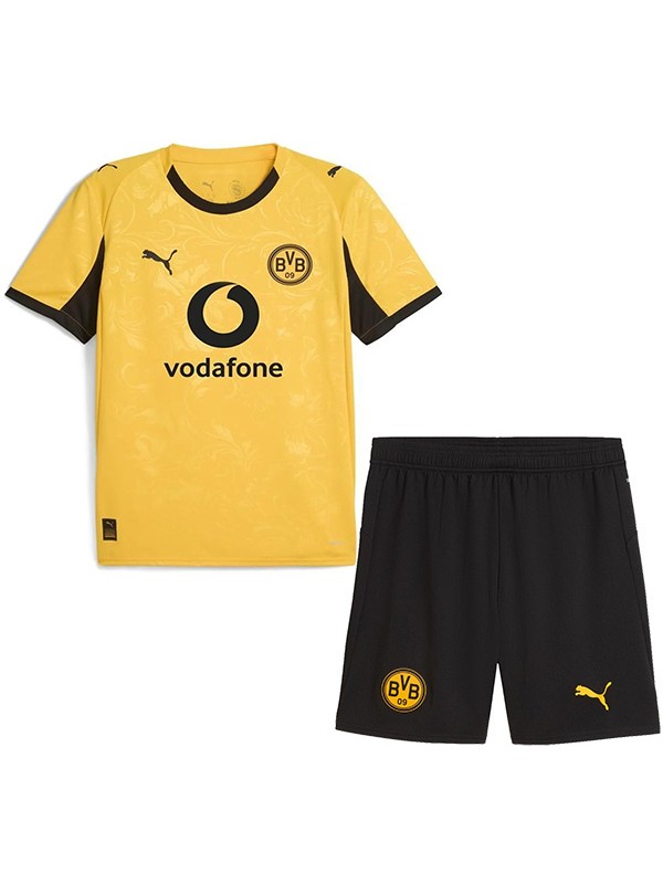 Borussia Dortmund maillot domicile enfant coupe mini uniformes jeunes 2025-2026