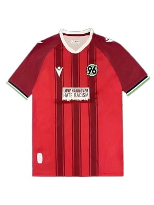 Hannover 96 maillot de football rouge édition spéciale pour adulte tenue de sport pour homme haut de football 2025-2026