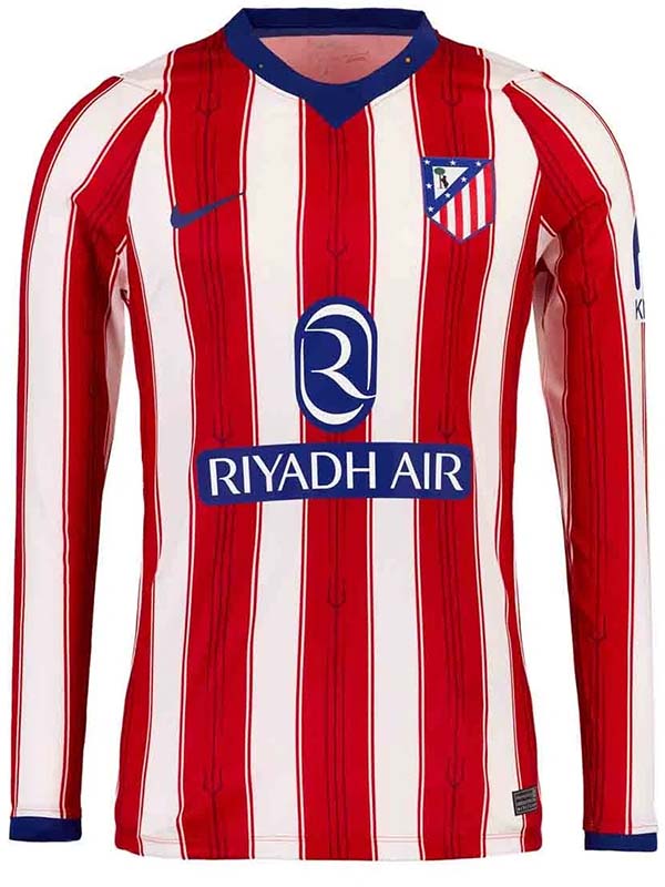Atletico de Madrid home long sleeve jersey 2026-2027
