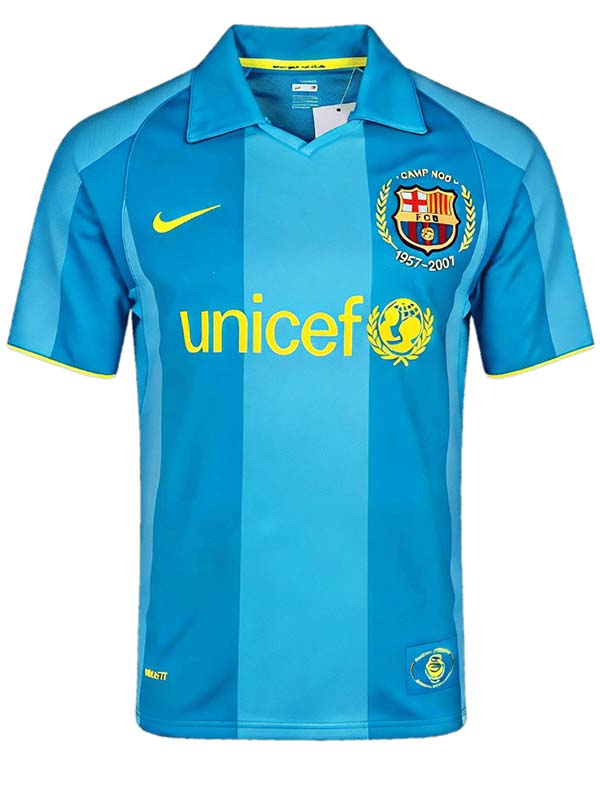 Barcelona away jersey mens retro shirt 2007-2008