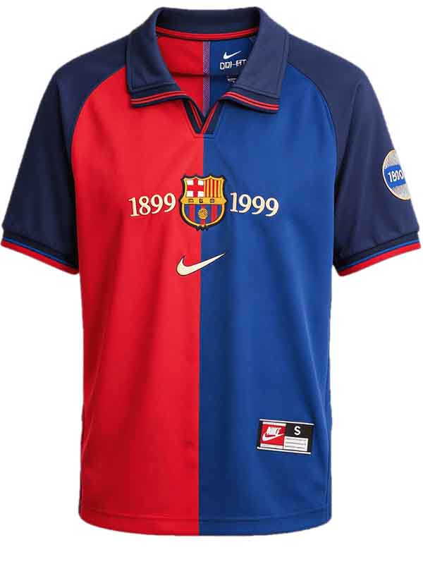 Barcelona centenary home jersey mens retro shirt 1899-1999