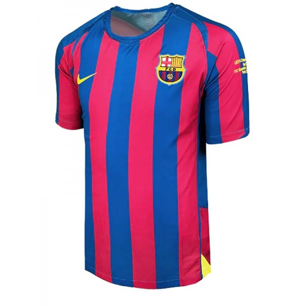 Barcelona home jersey mens retro shirt 2005-2006