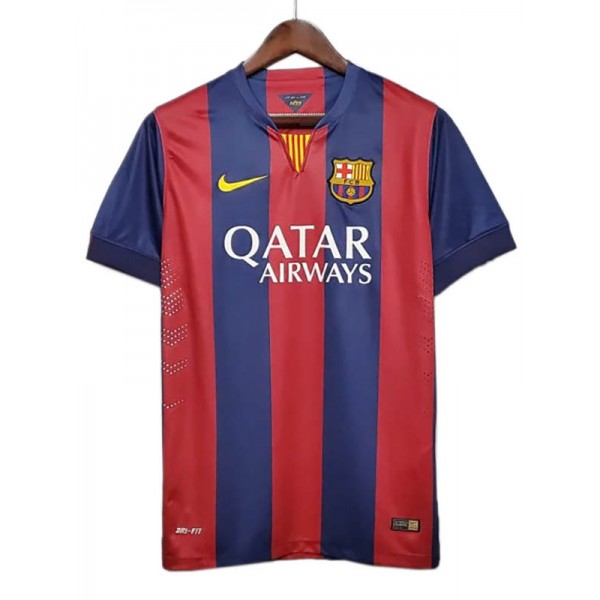 Barcelona home jersey mens retro shirt 2014-2015