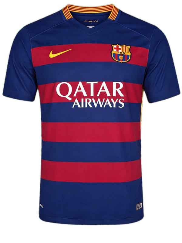 Barcelona home jersey mens retro shirt 2015-2016