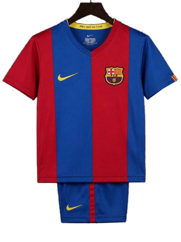 Barcelona home kids kit childrens retro jersey 2006-2007