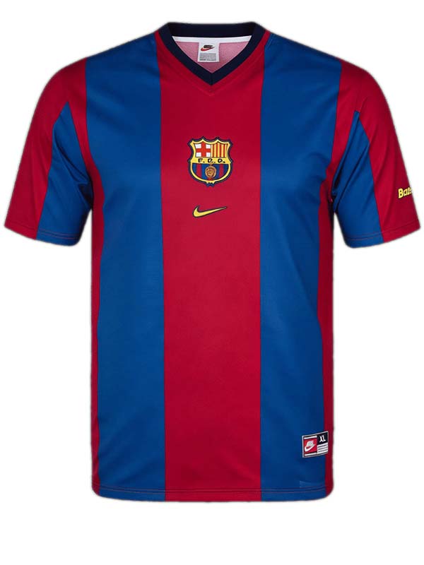 Barcelona home retro jersey mens soccer shirt 1998-1999