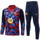 Barcelona tracksuit mens red navy training kit 2026-2027