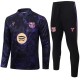 Barcelona tracksuit mens training black purple kit 2026-2027