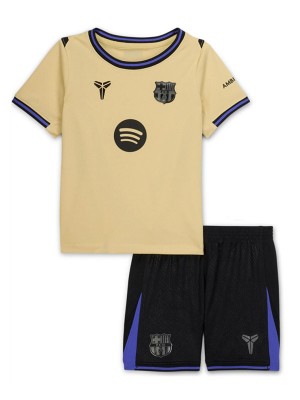 Barcelona away kids kit childrens jersey 2025-2026