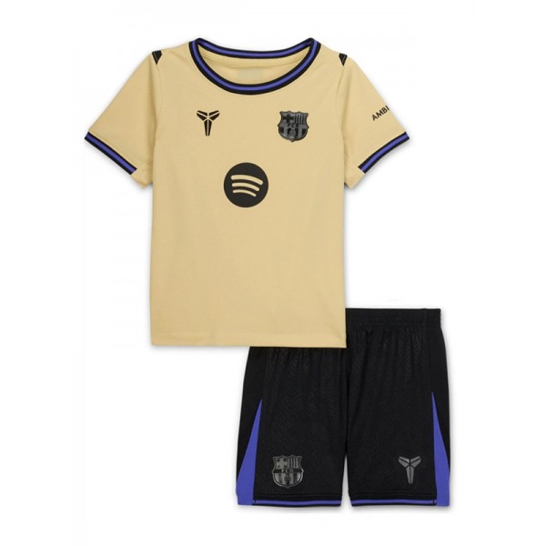 Barcelona away kids kit childrens jersey 2025-2026