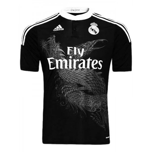 Real madrid away jersey mens dragon retro shirt 2014-2015