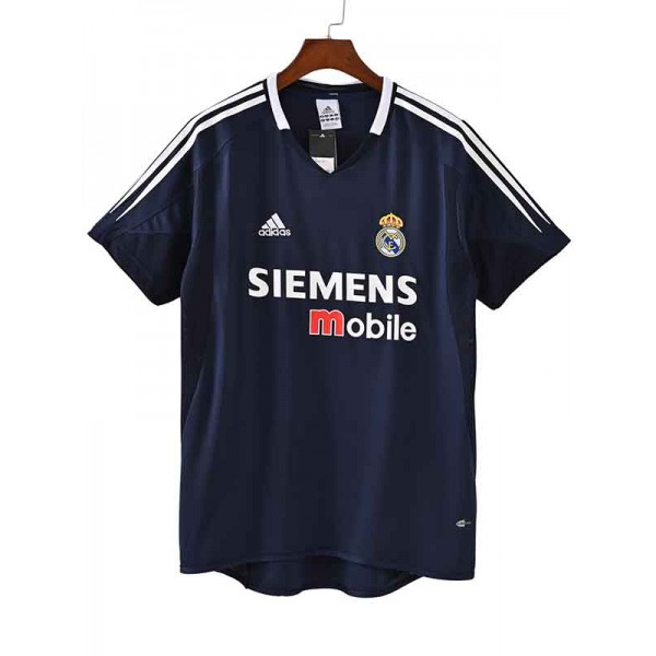 Real madrid away jersey mens retro shirt 2004-2005