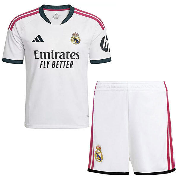 Real madrid home kids kit childrens jersey 2026-2027
