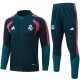 Real madrid jacket mens dark green training tracksuit 2026-2027