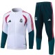 Real madrid jacket mens white green training tracksuit 2026-2027