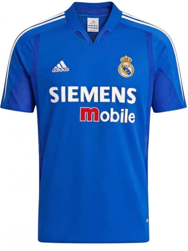 Real madrid third jersey mens retro shirt 2004-2005