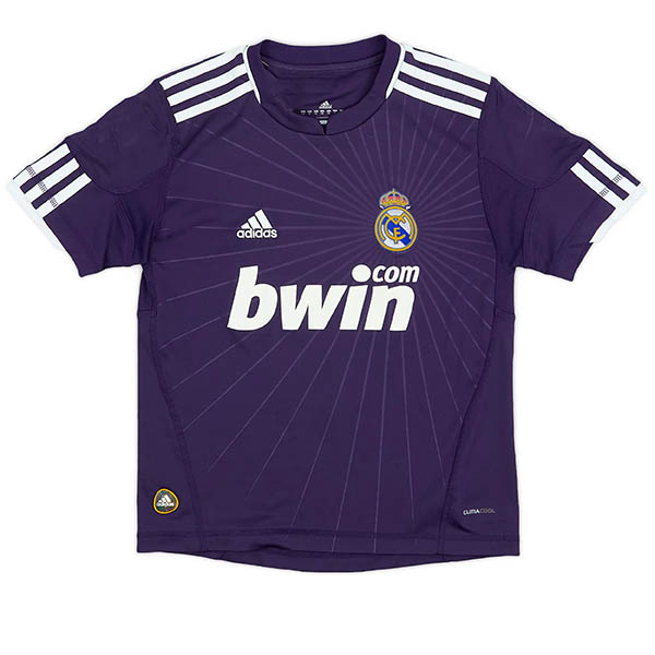 Real madrid third jersey mens retro shirt 2010-2011