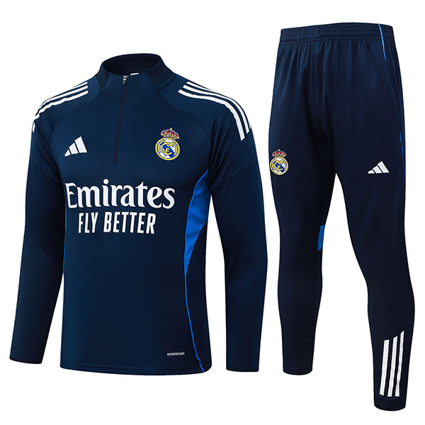 Real madrid tracksuit mens navy training kit 2026-2027