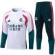 Real madrid tracksuit mens white green training kit 2026-2027