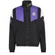 Real madrid windbreaker jacket mens black purple tracksuit 2026-2027