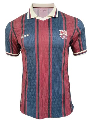 Barcelona maillot de football pour adulte, édition 125e anniversaire tenue de sport rouge pour homme haut de football 2025-2026