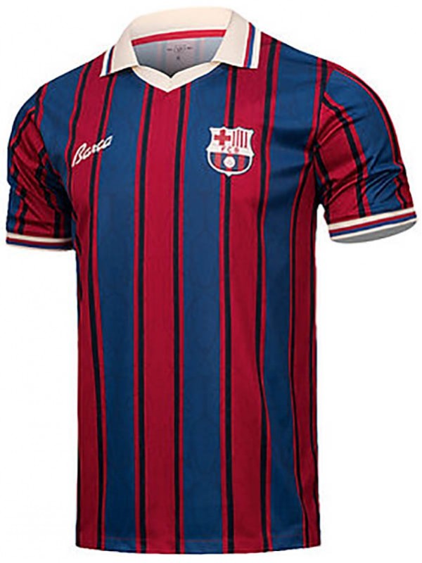 Barcelona maillot de football pour adulte, édition 125e anniversaire tenue de sport rouge pour homme haut de football 2025-2026