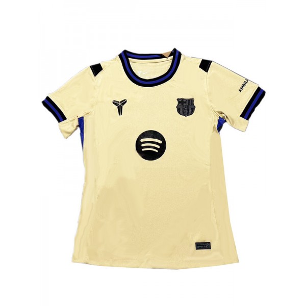 Barcelona maillot féminin deuxième uniforme de football pour femmes vêtements de sport pour dames hauts de football chemise de sport 2025-2026