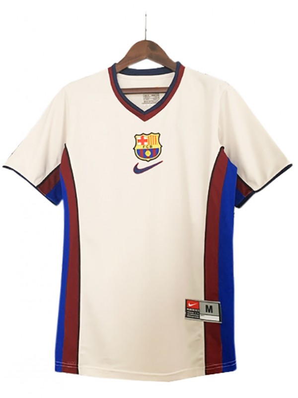 Barcelona maillot rétro uniforme de football deuxième maillot de football pour hommes 1998-1999