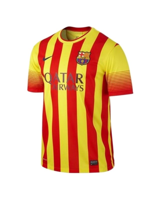Barcelone maillot rétro uniforme de football deuxième maillot de football pour hommes 2013-2014