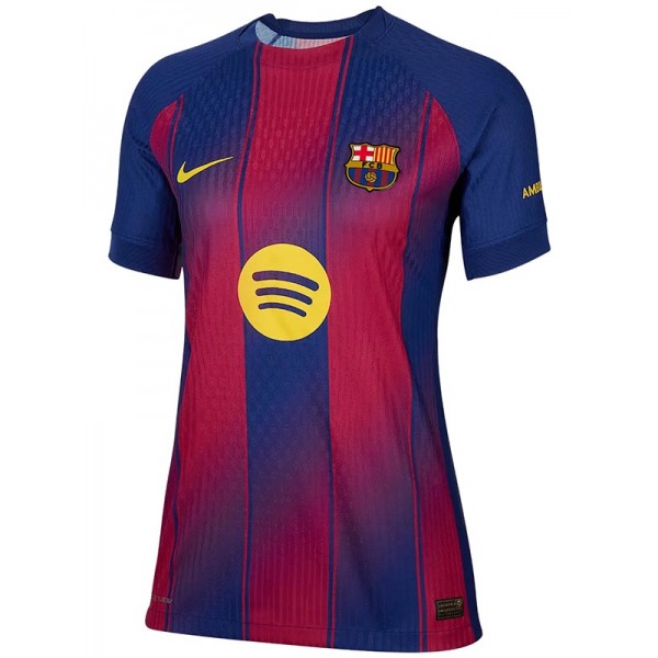 Barcelona maillot féminin domicile premier uniforme de football féminin vêtements de sport pour femmes hauts de football, chemise de sport coupe 2025-2026