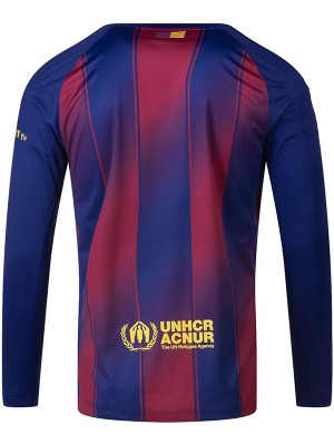 Barcelona maillot de football à manches longues pour homme tenue de sport haut collection 2025-2026