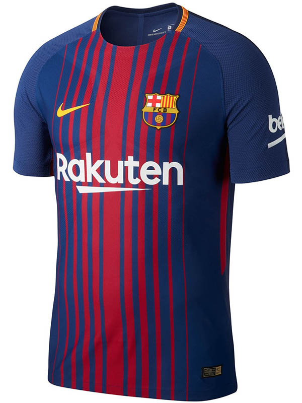 Barcelona maillot de football rétro pour adulte tenue de sport vintage pour homme haut 2017-2018