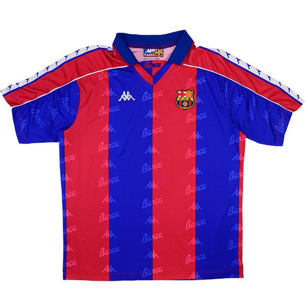 Barcelona home retro soccer jersey maillot match men's 1st sportwear football shirt 1993-1995