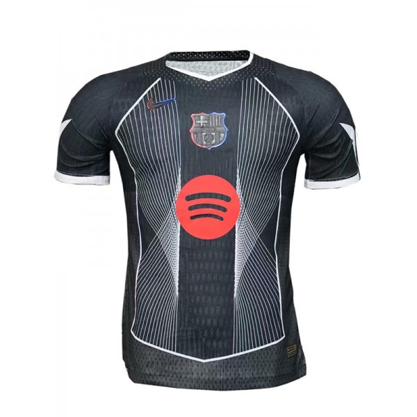 Barcelona maillot de football noir édition spéciale pour adulte tenue de sport pour homme haut 2025-2026