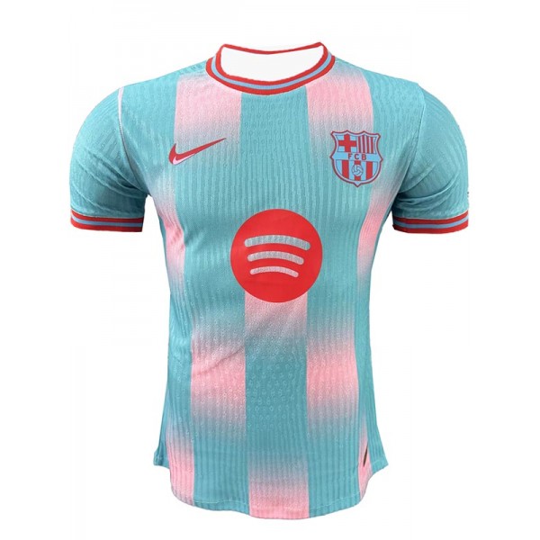 Barcelona maillot de football édition spéciale joueur vert royal adulte uniforme homme bleu sarcelle sportswear kit de football haut chemise 2025-2026