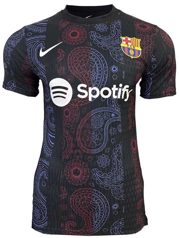 Barcelona maillot de football édition spéciale pour adulte uniforme de football noir pour homme tenue de sport haut 2025-2026