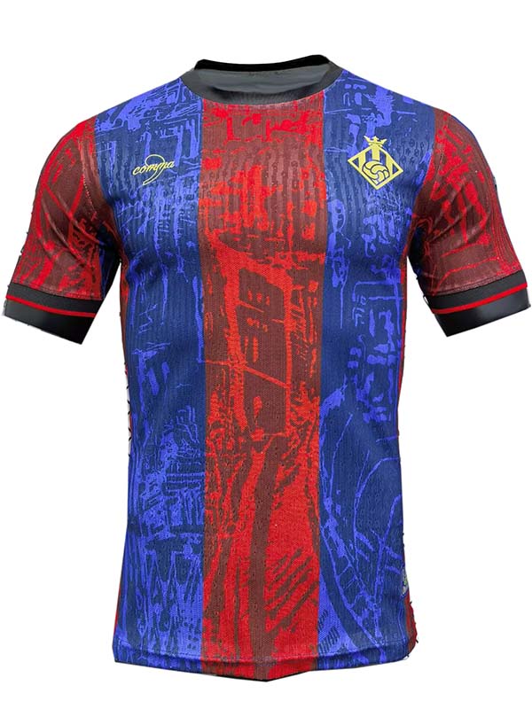 Barcelona maillot spécial version joueur uniforme de football vêtements de sport pour hommes kit de football bleu rouge haut chemise 2025-2026