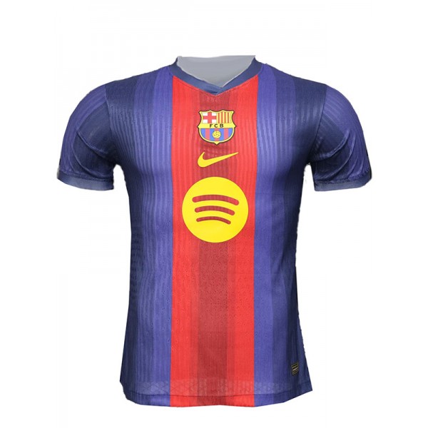 Barcelona maillot de football édition spéciale pour adulte bleu marine et rouge tenue d'entraînement pour homme haut de sport 2025-2026