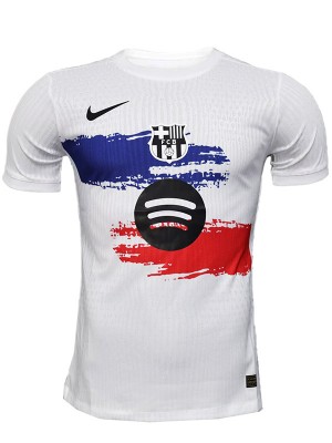 Barcelona maillot de football blanc pour homme uniforme de joueur spécial haut de sport 2025-2026